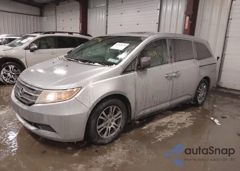 2012 Honda Odyssey Ex-L из США, поврежденный, VIN 5FNRL5H68CB058335